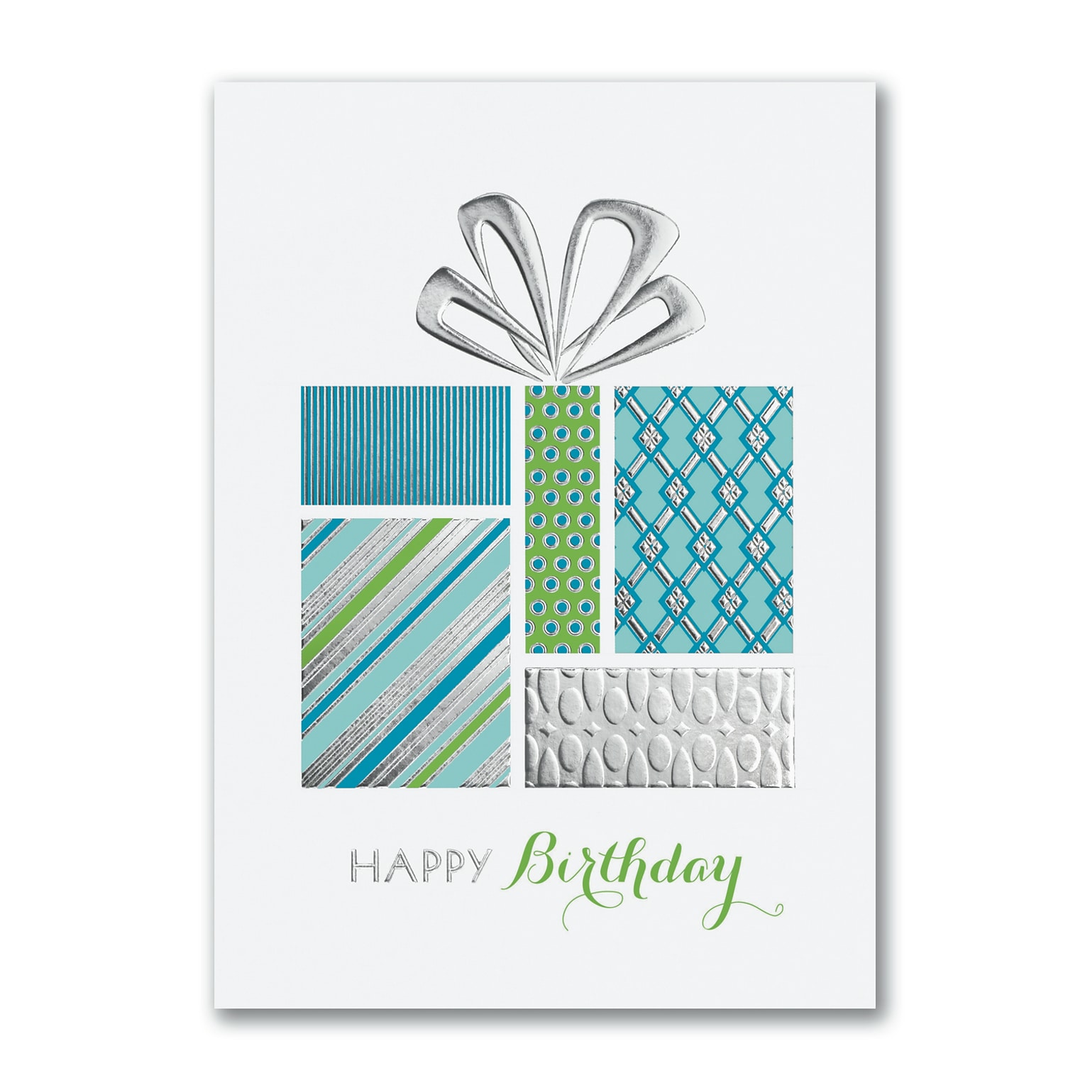 Custom Birthday Present Cards, With Envelopes, 5-5/8 x 7-7/8, 25 Cards per Set