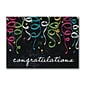 Custom Chalkboard Confetti Congratulations Cards, With Envelopes, 7-7/8" x 5-5/8", 25 Cards per Set