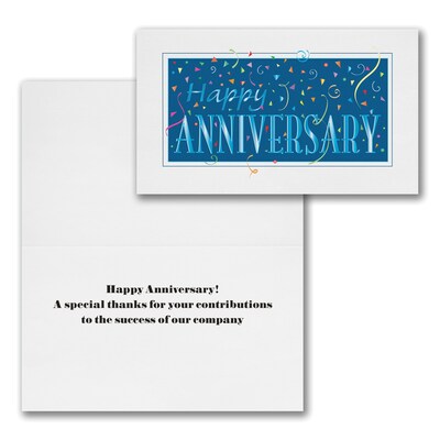 Assorted Economy All-Occasion Cards, With Envelopes, 8" x 4-11/16", 50 Cards per Set