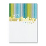 Custom Birthday Bands Cards, With Envelopes, 5-5/8 x 7-7/8, 25 Cards per Set