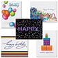 Assorted Mini Birthday Cards, 5-1/2" x 4-1/4", With Envelopes, 25 Cards per Set
