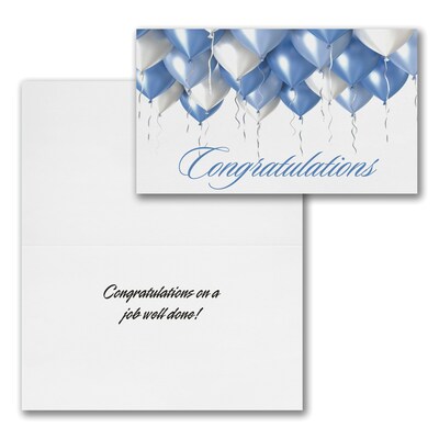 Assorted Economy All-Occasion Cards, With Envelopes, 8" x 4-11/16", 50 Cards per Set