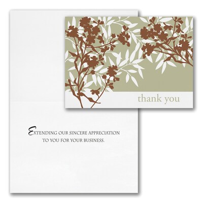 Assorted Thank You Cards, With Envelopes, 7-7/8 x 5-5/8, 25 Cards per Set
