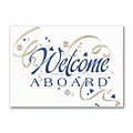 Custom Welcome Aboard Cards, With Envelopes, 7-7/8 x 5-5/8, 25 Cards per Set