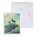 Custom Pets on Hill Greeting Cards, With Envelopes, 4-1/4 x 5-3/8, 25 Cards per Set