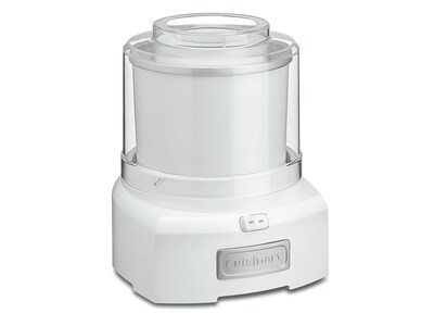 Cuisinart 1.5 Qt. Ice Cream and Yogurt Maker, White (ICE-21P1)