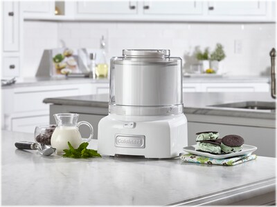 Cuisinart 1.5 Qt. Ice Cream and Yogurt Maker, White (ICE-21P1)