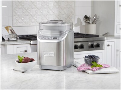Cuisinart Cool Creations 2 Qt. Ice Cream Maker, Brushed Chrome (ICE-70P1)