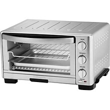 Cuisinart 6-Slice Toaster Oven Broiler, Stainless Steel (TOB-1010)