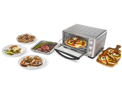 Cuisinart 6-Slice Toaster Oven Broiler, Stainless Steel (TOB-1010)
