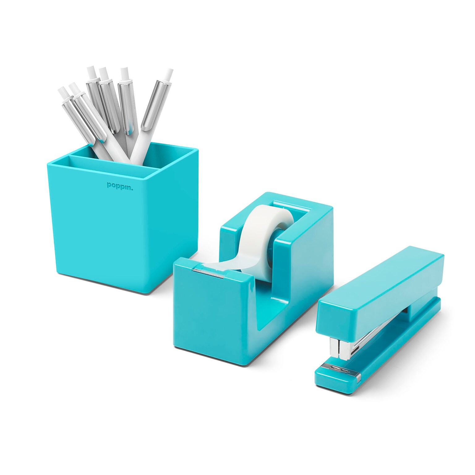Poppin Aqua Starter Set, Aqua (846680019204)
