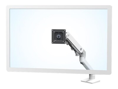 Ergotron HX Desk Monitor Arm, Up to 42", White (45-475-216)