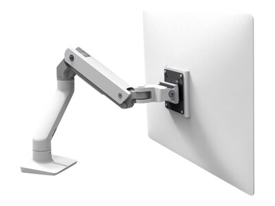 Ergotron HX Desk Monitor Arm, Up to 42", White (45-475-216)