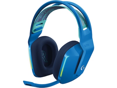 Logitech G Series G733 Wireless Over-the-Ear Gaming Headset, Blue (981-000942)