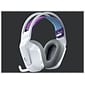 Logitech G Series G733 Wireless Over-the-Ear Gaming Headset, White (981-000882)