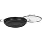 Cuisinart Assorted Materials 12" Frying Pan with Cover, Black (625-30D)