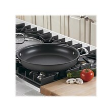 Cuisinart Assorted Materials 12 Frying Pan with Cover, Black (625-30D)