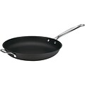 Cuisinart Chefs Classic Assorted Materials 14 Fry Skillet with Helper Handle, Black (622-36H)