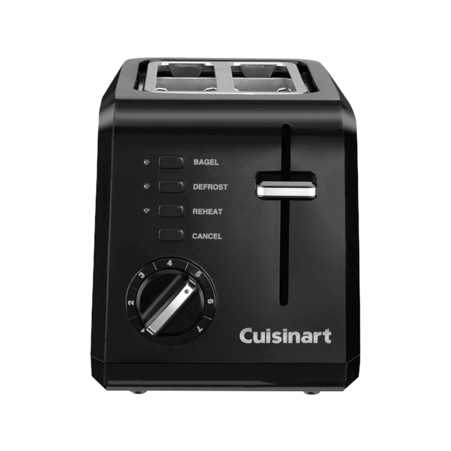 Cuisinart 2-Slice Pop-Up Toaster, Black (CPT-122BK)