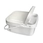 Diversey Polypropylene Dry Wipe Charging Bucket, White, 12/Box (D1229387)