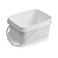 Diversey Polypropylene Dry Wipe Charging Bucket, White, 12/Box (D1229387)