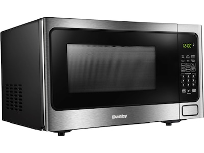 Danby Designer 1.1 Cubic Feet Countertop Microwave (DDMW1125BBS)