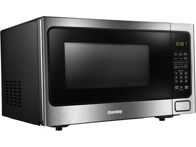 Danby Designer 1.1 Cubic Feet Countertop Microwave (DDMW1125BBS)