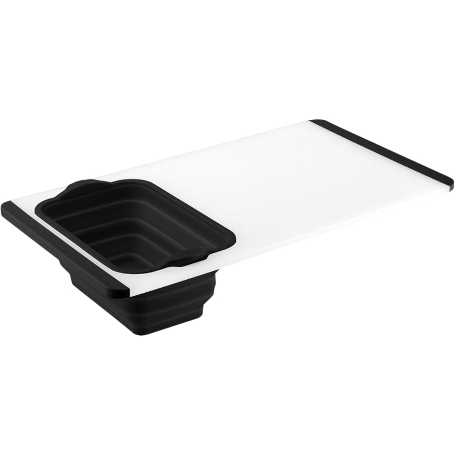 Cuisinart 20 Poly Cutting Board, White/Black