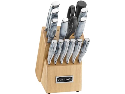 Cuisinart Classic C77MB-15PW Stainless Steel Knife Set