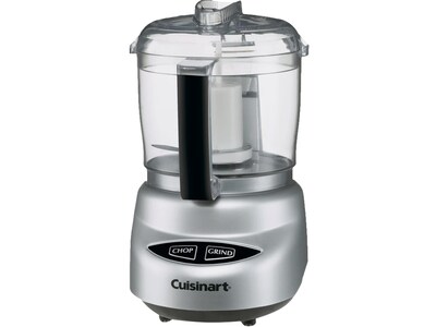 Cuisinart Mini-Prep Plus 3-Cup Food Processor, Brushed Chrome (DLC-2ABC)