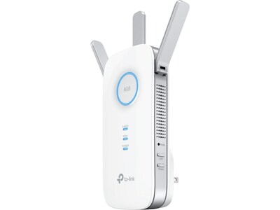 TP-LINK AC1750 Dual Band WiFi 5 Extenders, Wall-plug, White (RE450)