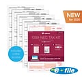 Adams 2020 1099-NEC Tax Forms, Access to Tax Forms Helper Online, 5 Free E-Files, 24/Pack (STAX52024-NEC)