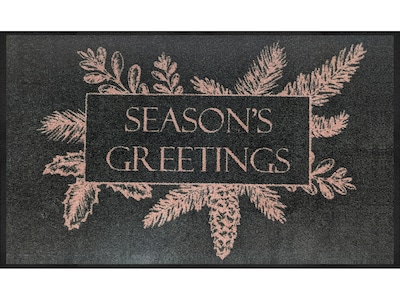 M+A Matting Message Mat Indoor Mat, 59 x 35,  cleated backing (3097094-832135540)