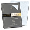 Southworth Parchment Specialty Paper, 24 lbs., 8.5 x 11, Blue, 100 Sheets/Box (P964CK)