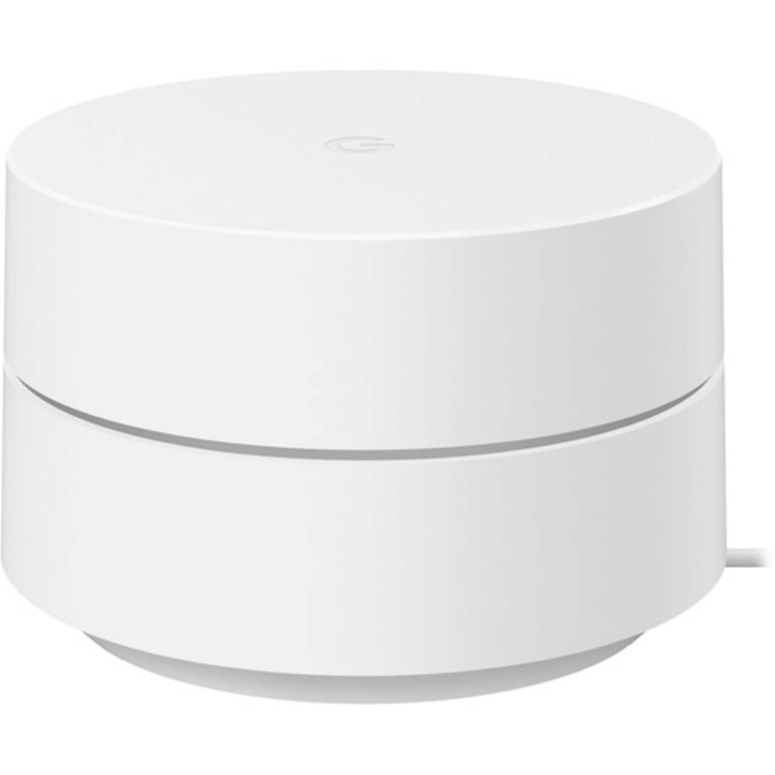 Google WiFi AC1200 Dual-Band Wireless Mesh Router, White (GA02430-US)