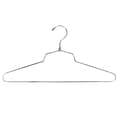 Nahanco 16 Metal Shirt/Dress Hangers, Chrome, 100/Pack (SLD-16)