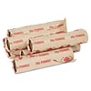 PM Company Preformed Tubular Cartridge Paper Penny Wrappers, Red, 1,000/Box (65029)