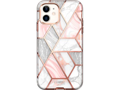 i-Blason Cosmo MagSafe Rugged Case for iPhone 12 mini, Marble Pink (iPhone2020-5.4-Cosmo-SP-Marble)