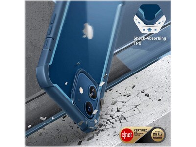 i-Blason Ares MagSafe Rugged Case for iPhone 12 mini, Blue (iPhone2020-5.4-Ares-SP-Cerulean)