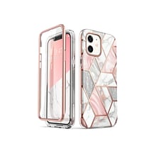 i-Blason Cosmo MagSafe Rugged Case for iPhone 12, Marble Pink (iPhone2020-6.1-Cosmo-SP-Marble)