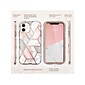 i-Blason Cosmo MagSafe Rugged Case for iPhone 12, Marble Pink (iPhone2020-6.1-Cosmo-SP-Marble)