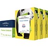 Hammermill Premium Cardstock Paper, 110 lbs., 8.5 x 11, Yellow, 200 Sheets/Pack, 3 Packs/Carton (1