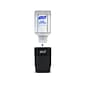 PURELL ES1 Dispenser Starter Kit, Push-Style Hand Sanitizer Dispenser, 450 mL Gel Refill Included, Graphite (4424-D6)