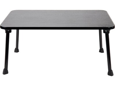 Mind Reader 23.5 x 15.5 Stainless Steel/Plastic Lap Desk, Black (LBTRAY-BLK)