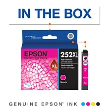 Epson T252XL Magenta High Yield Ink Cartridge