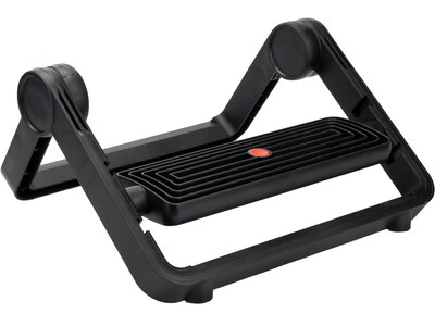 Mind Reader Tilt Adjustable Footrests, Black (SLYREST-BLK)