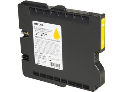 Ricoh GC 31 Yellow Standard Yield Ink Cartridge (405691)
