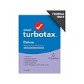 TurboTax Deluxe 2020 Federal Only for 1 User, Windows, Download (0608681)