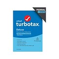 TurboTax Deluxe 2020 Federal and State for 1 User, Windows, Download (0608677)