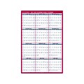 2021-2022 AT-A-GLANCE 48 x 32 Dry Erase Calendar, Academic, White/Red/Blue (PM36AP-28-22)